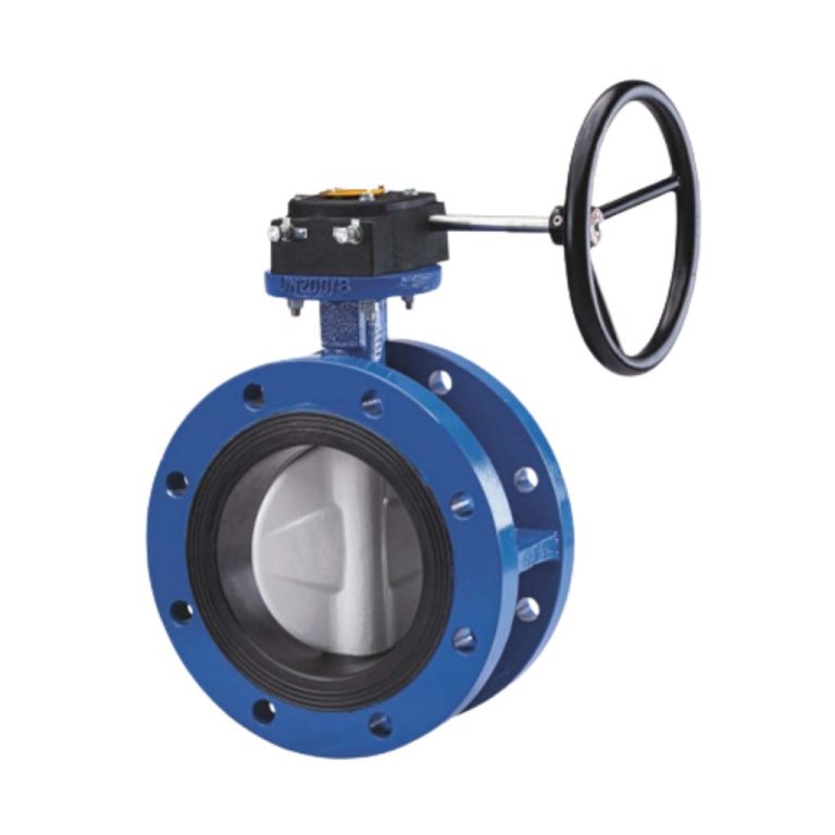 Concentric Double Flanged End Butterfly Valve