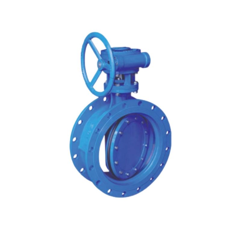 Double Offset Butterfly Valve With Rubber Seal Ring