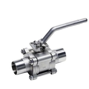 Floating High Pressure Three Piece Ball Valve
