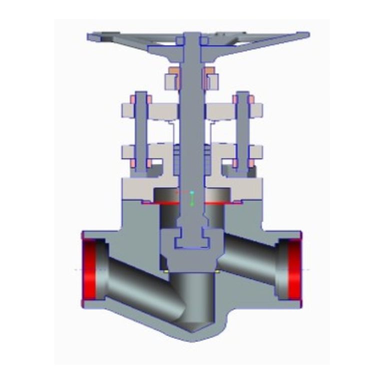 Forged Steel Gate Valves, Globe Valves & Check Valves Bolted Bonnet Design