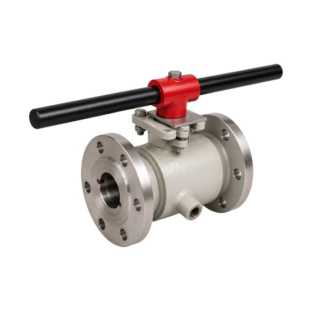 Partial Half Jacketed Ball Valve