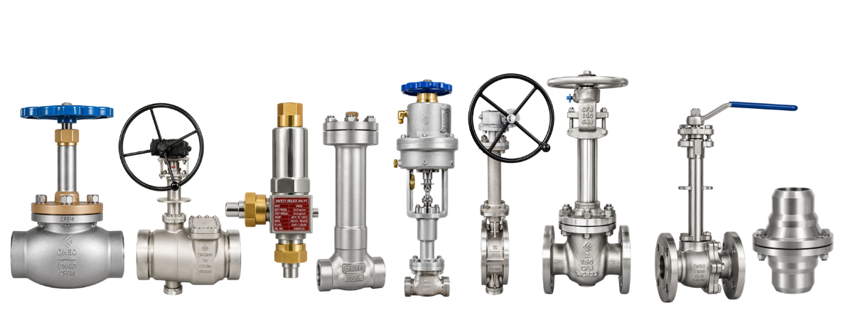 Cryogenic Valves