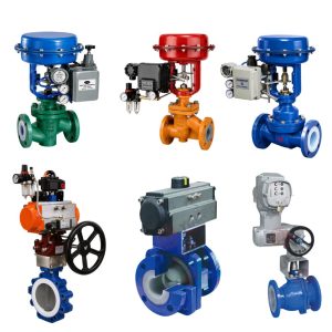 Lined Control Valve