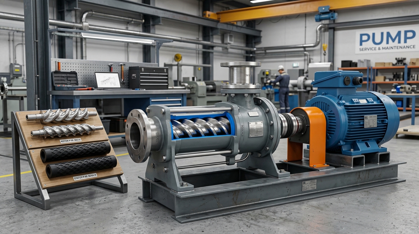 How Progressive Cavity Pumps Handle High-Viscosity, Abrasive, and Shear-Sensitive Fluids in Industrial Applications