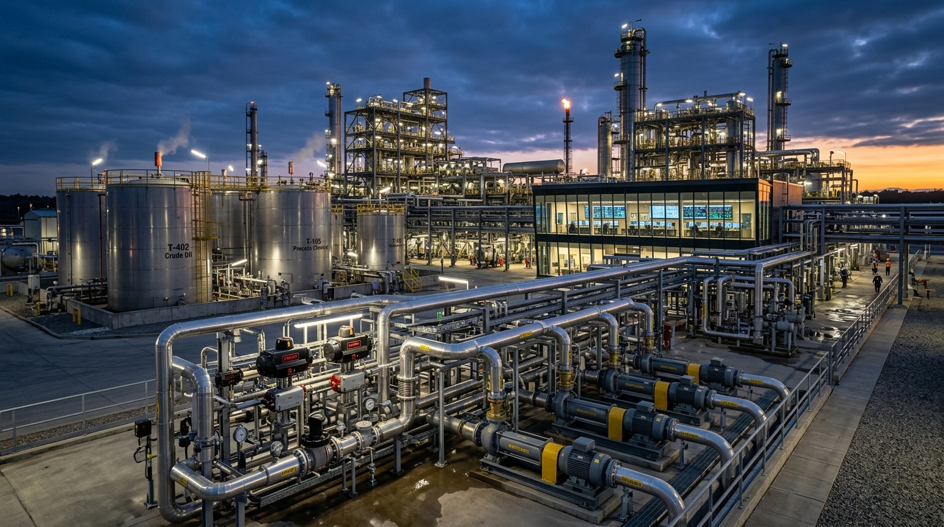 Essential Plant Safety & Fluid Flow Solutions: Integrating Valves, Safety Vents, Pumps, and Expansion Bellows for Zero Downtime